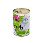 کنسرو مخصوص مو و پوست گربه پوره گوساله | Skin & Coat Health Veal Pate Cat Food | 400gr